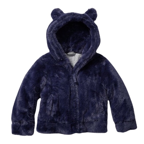 Eddie Bauer Infant Quest Sherpa Blue Fleece Jacket - Picture 1 of 7